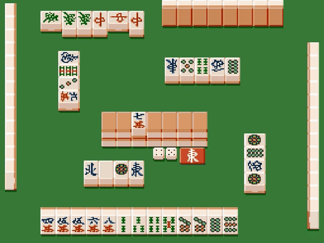 Mahjong Gokuu Tenjiku screenshot 3 for Super Famicom